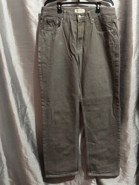 Classic Straight-Leg Jeans in Gray by Lee